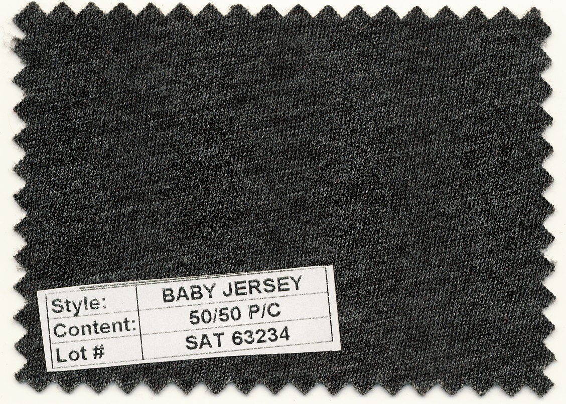 Baby Jersey 50/50 Poly Cotton